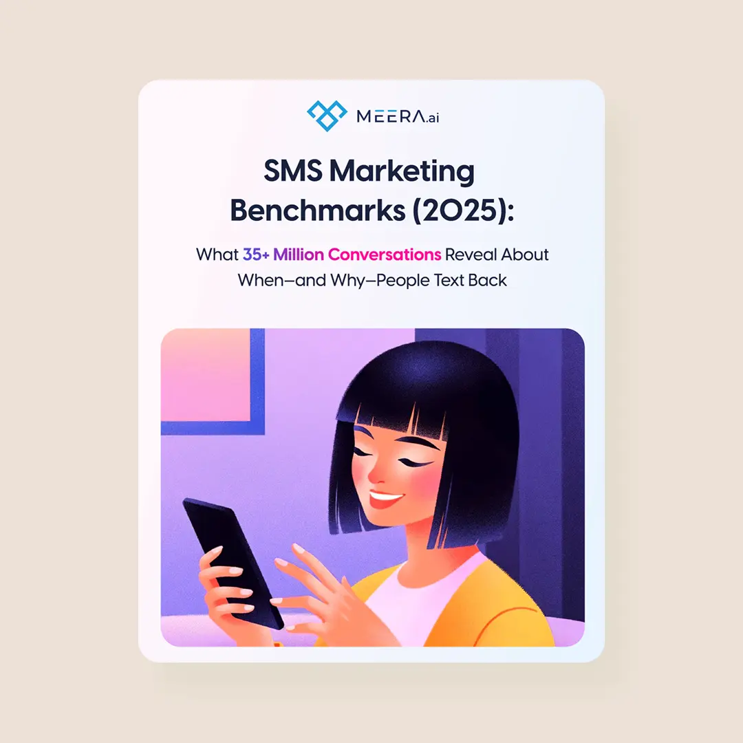 Meera.ai SMS Marketing brochure